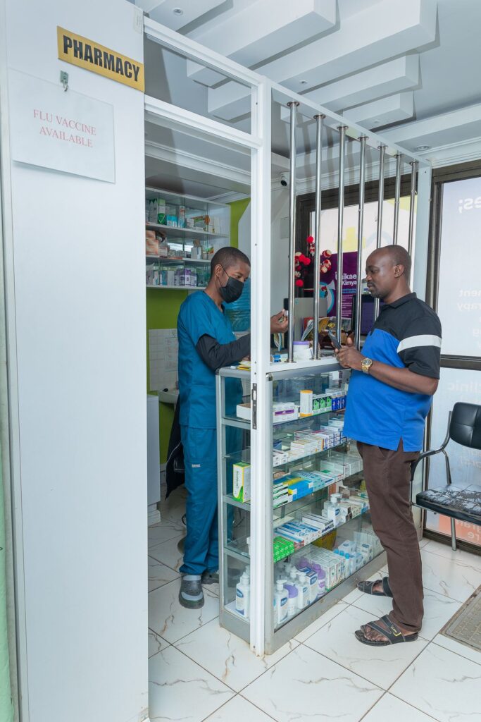 Vaccine storage and immunization room at Josma Health