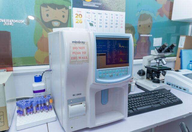 Diagnostic equipment at Josma Health, Kasarani